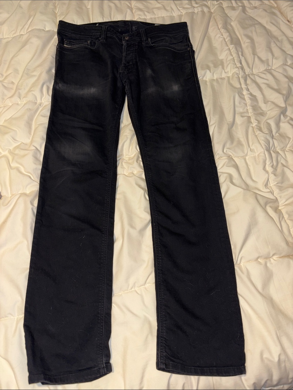 Diesel Industry Black Bootcut Jeans — Tailored Everyday Fit